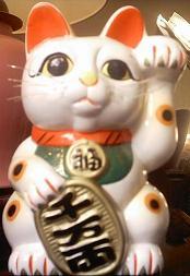 Japanese good luck bobtail cat